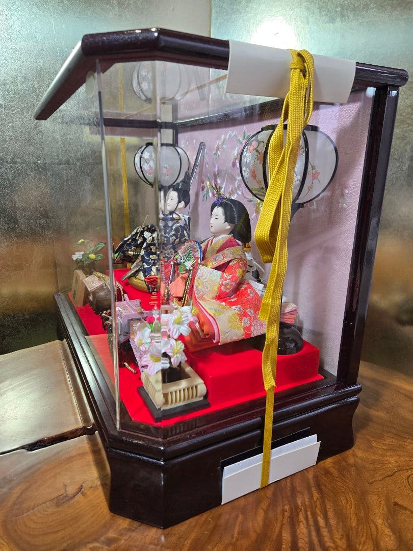 【一点限り】雛人形 ケース飾り　K26