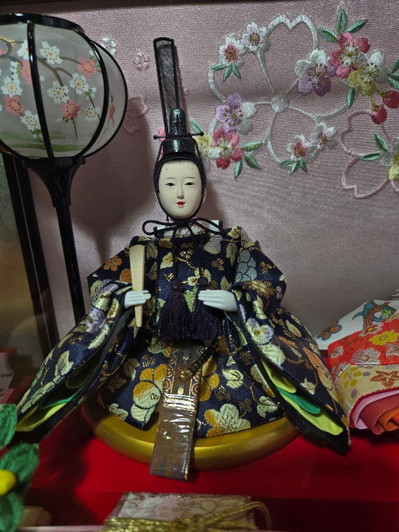 【一点限り】雛人形 ケース飾り　K26