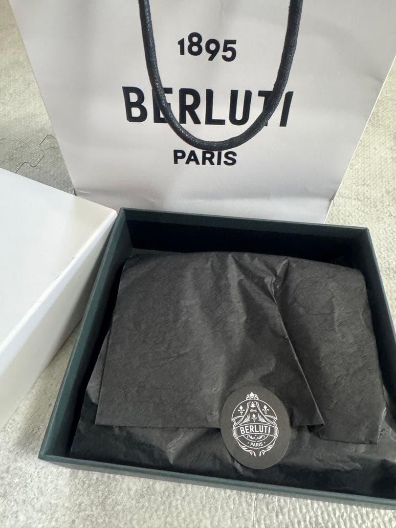 BERLUTI ベルルッティ　ベルト　メンズ　35MM リバーシブル　袋、箱付き