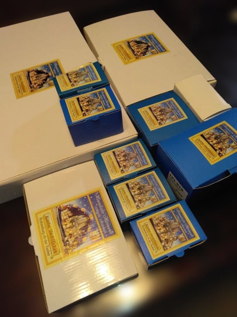 ドイツ　ザイフェン　ローテンブルク天体　間奏曲　天使の置物 LED