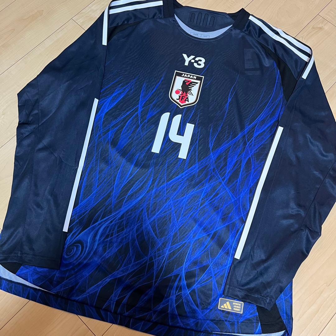 【新品未使用タグ付き】正規品 日本代表No.14大関友翔長袖ユニフォーム