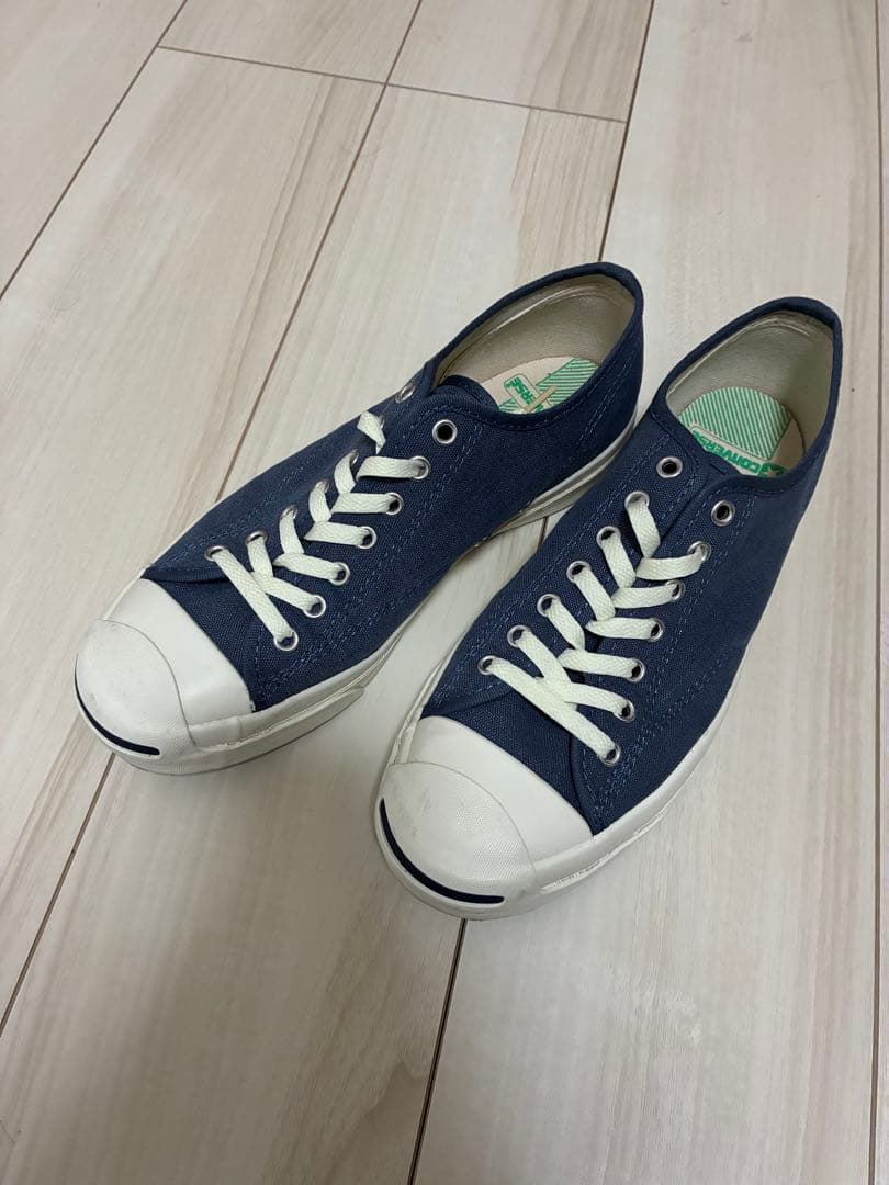 美品 26cm ジャックパーセル 80 タイムライン ネイビー コンバース