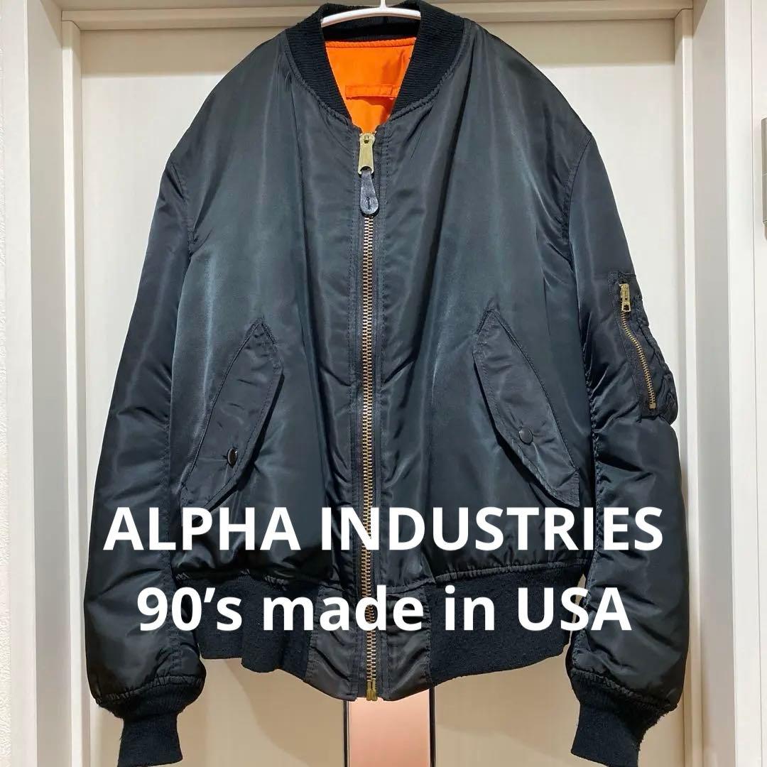 alpha industries ma1 アメリカ製