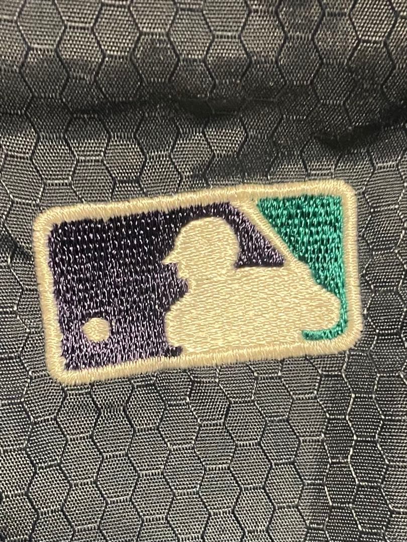 MLB マリナーズ Majestic オーセンティック 中綿 フリース裏地 L