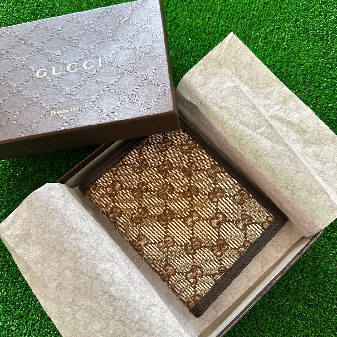 イタリア GUCCI グッチ パスポートカバー パスポートケース 新品