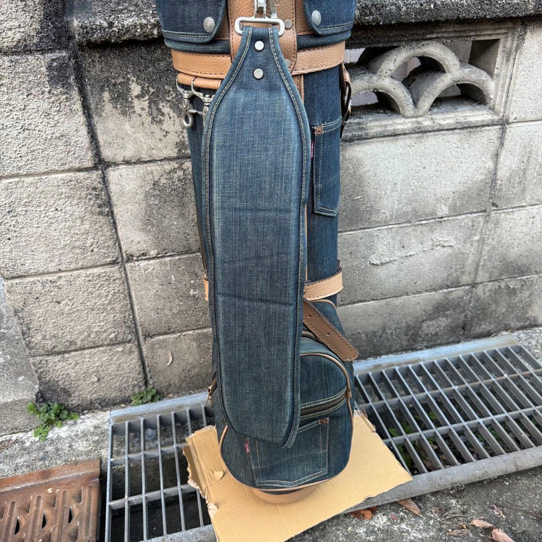 希少☆ EVISU エヴィス　ゴルフ　 デニム　キャディバッグ　初期モデル