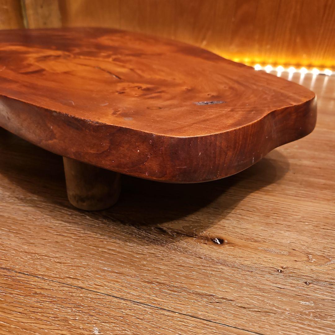 世界遺産 屋久杉 ハンドメイド 台 花台 ディスプレイ台 無垢天然木 一点もの