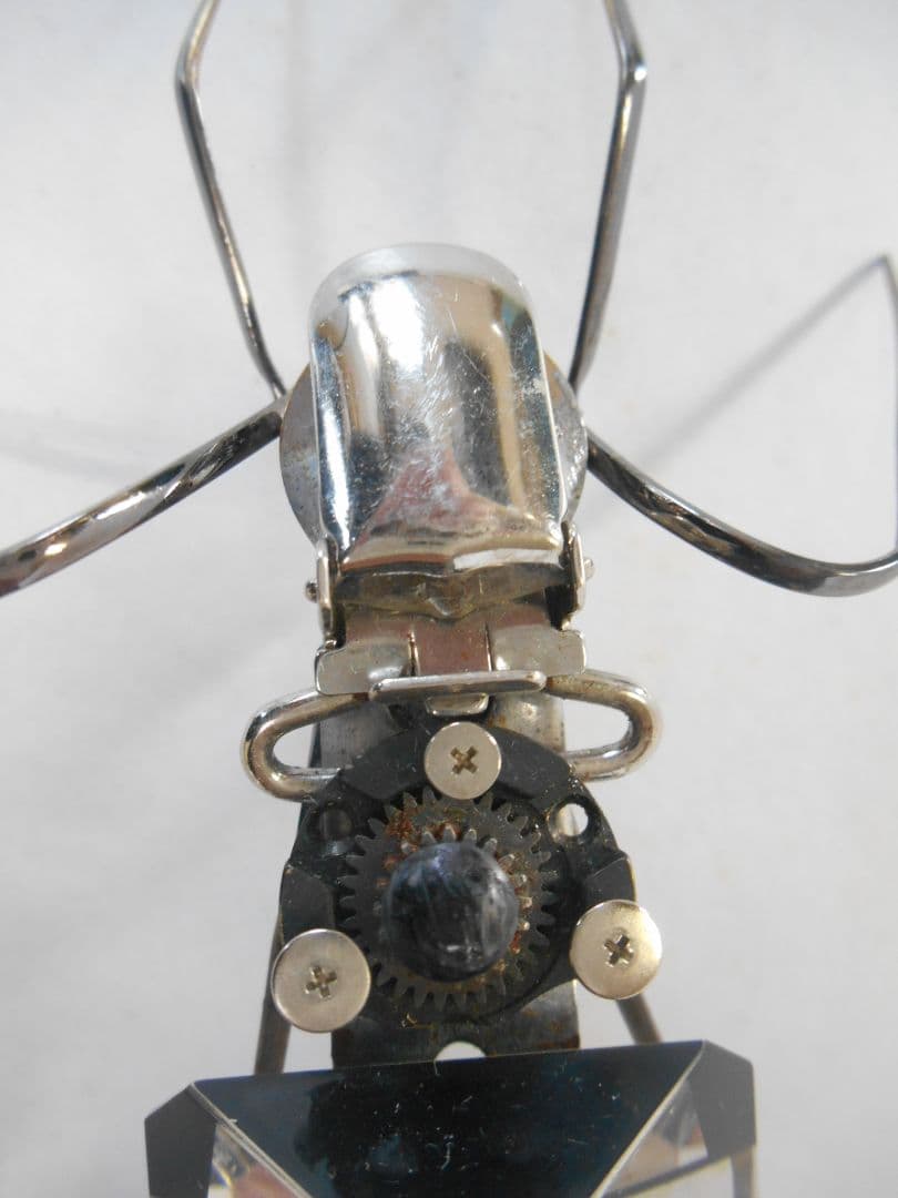 金属製昆虫型アート作品 スチームパンクP02
