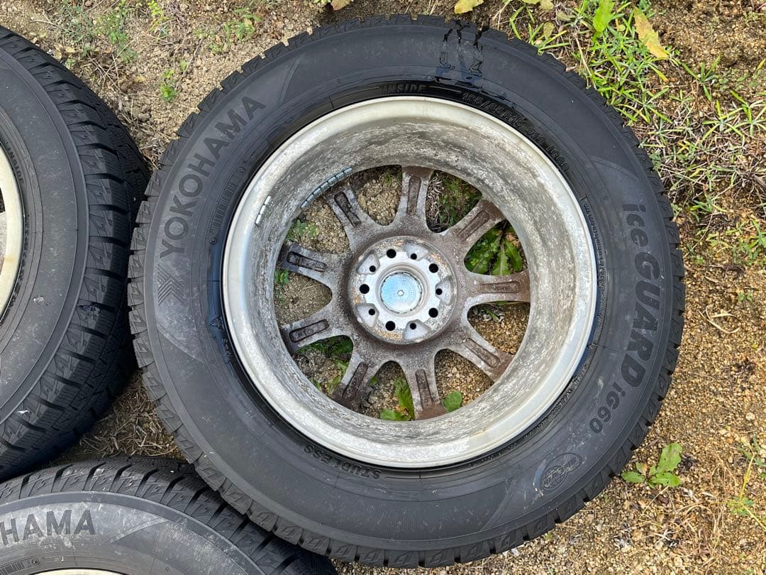 YOKOHAMA製iceGUARD iG60スタッドレスタイヤ・ホイール4本