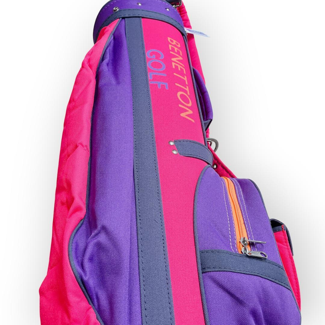 クラブ8本入り ゴルフバッグセット ベネトン ボール付き