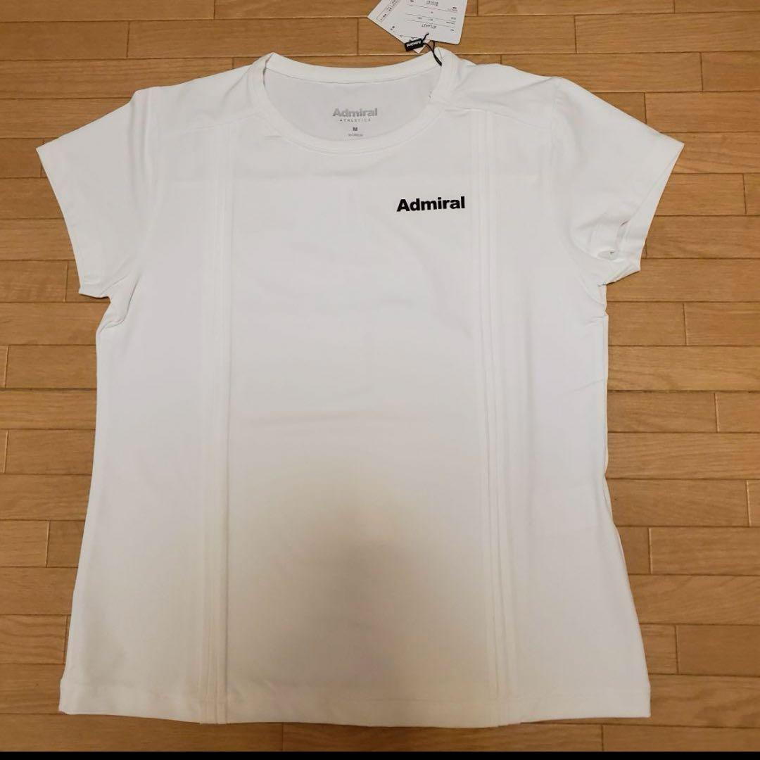新品　Admiral ホワイト Tシャツ Mサイズ