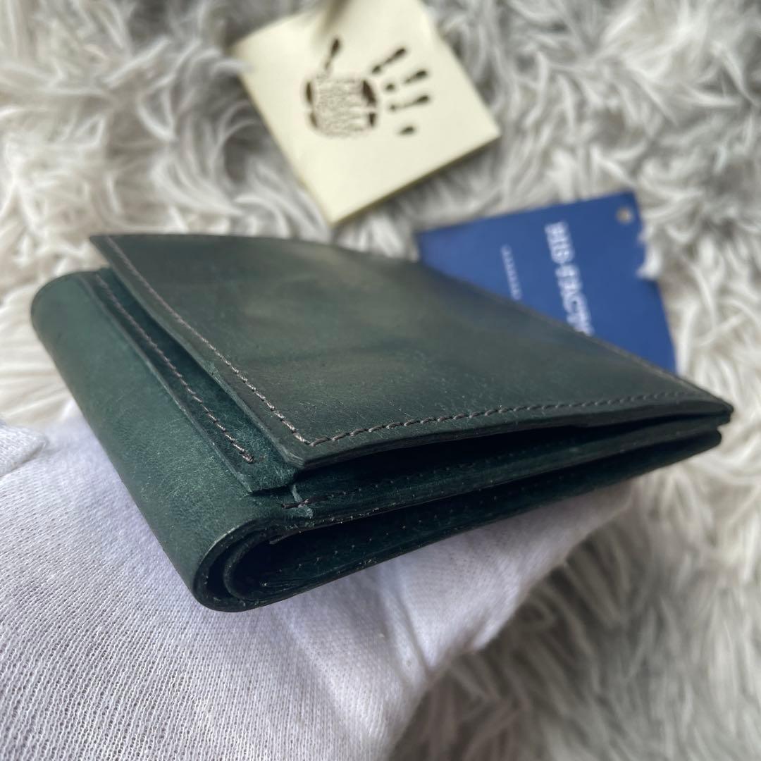 【極美品】ヒズファクトリー 二つ折り財布 プエブロ