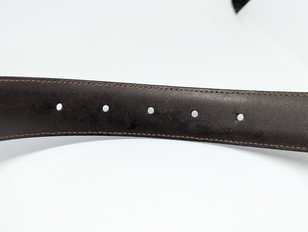 モンブラン　ベルト　ゴールドバックル