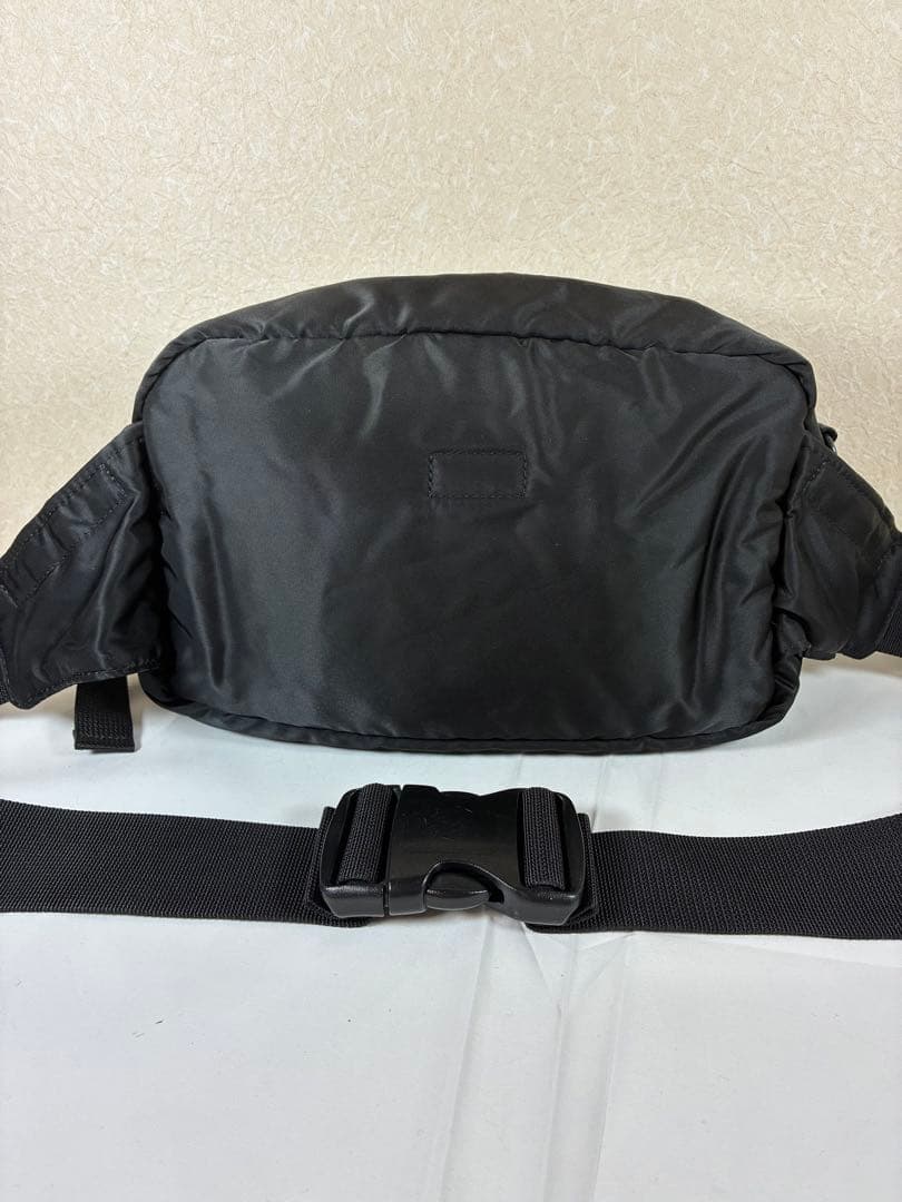 [未使用級] porter　タンカー　ウエストバッグ　ブラック ボディバッグ