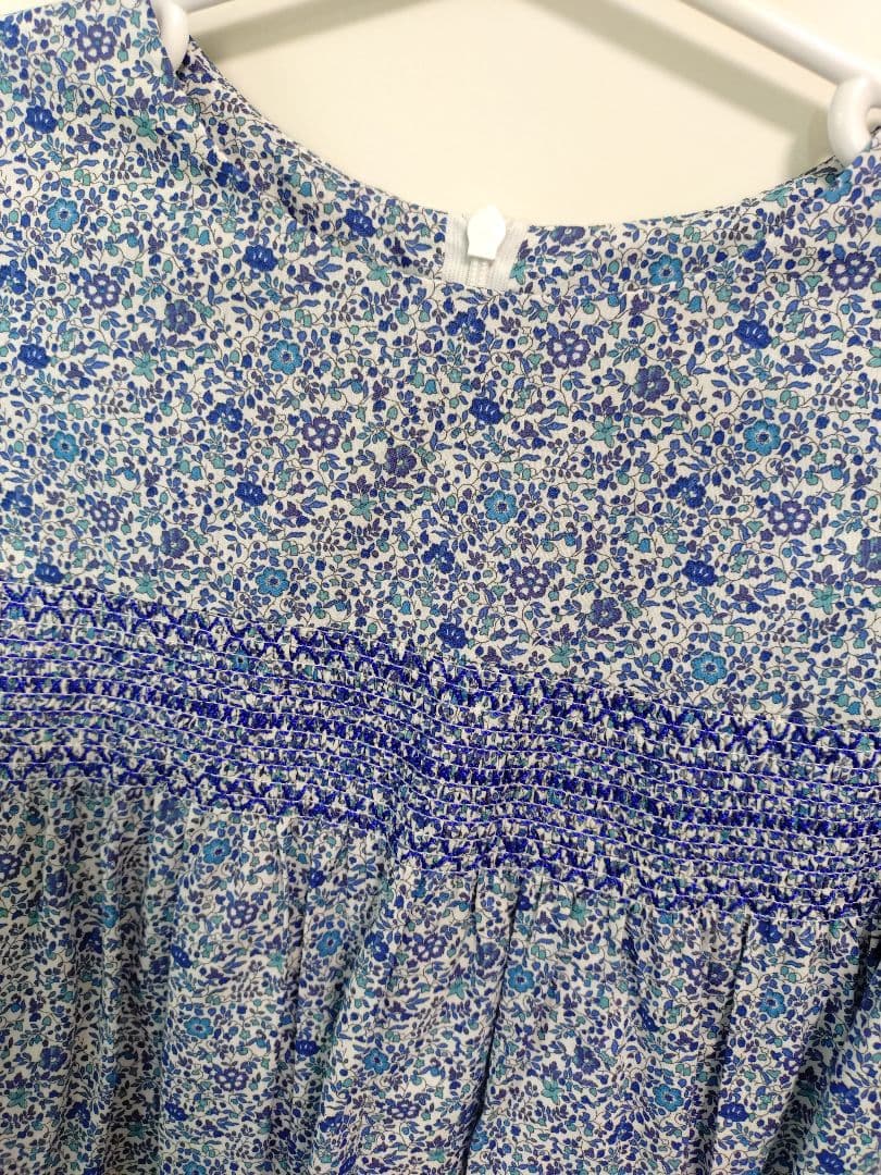 タルティーヌエショコラ　花柄　ノースリーブ　ワンピース　130 極美品