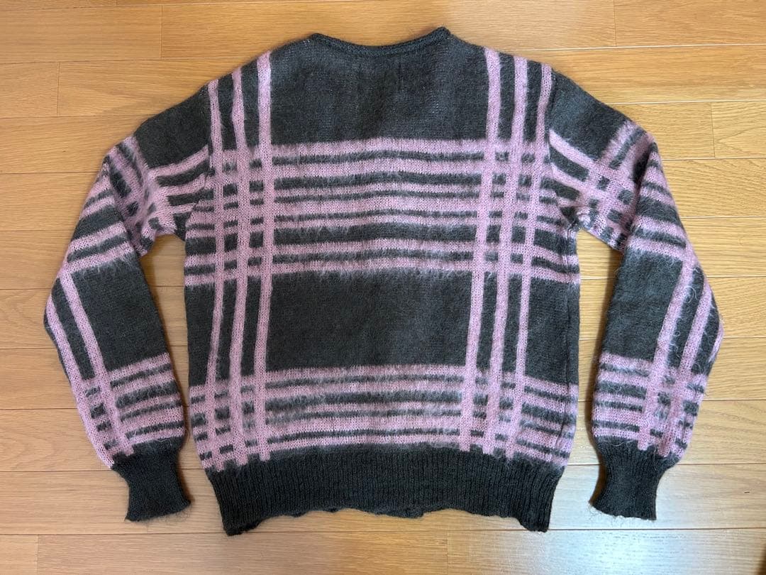 Needles ニードルス モヘアカーディガン Sサイズ チェック柄 ネペンテス
