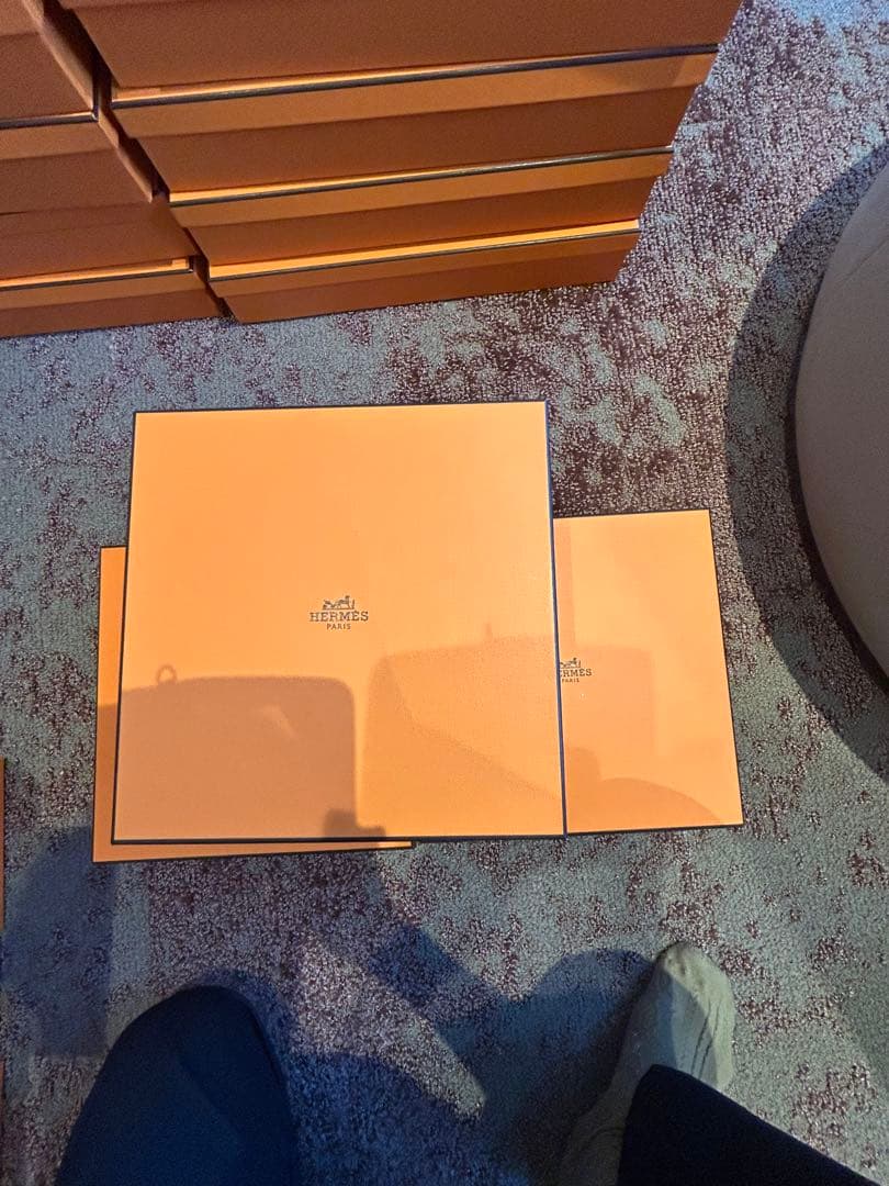 エルメス ギフトボックスとバッグ セット
