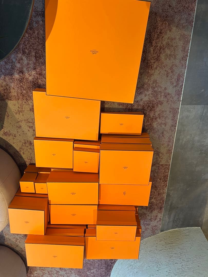 エルメス ギフトボックスとバッグ セット