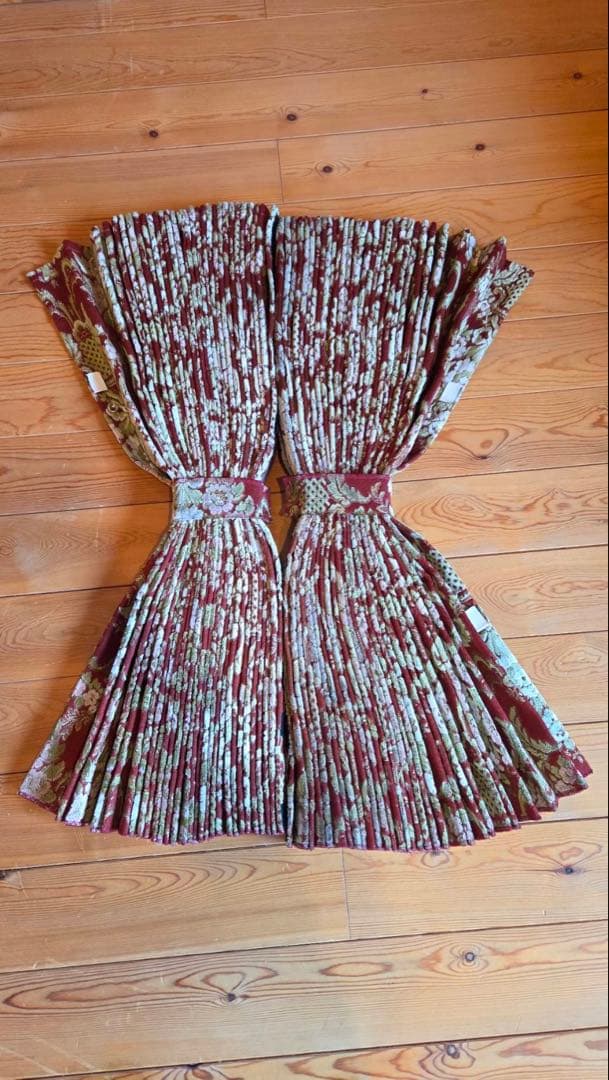 金華山　花籠　仮眠カーテン　裏地付き