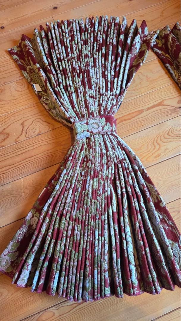 金華山　花籠　仮眠カーテン　裏地付き