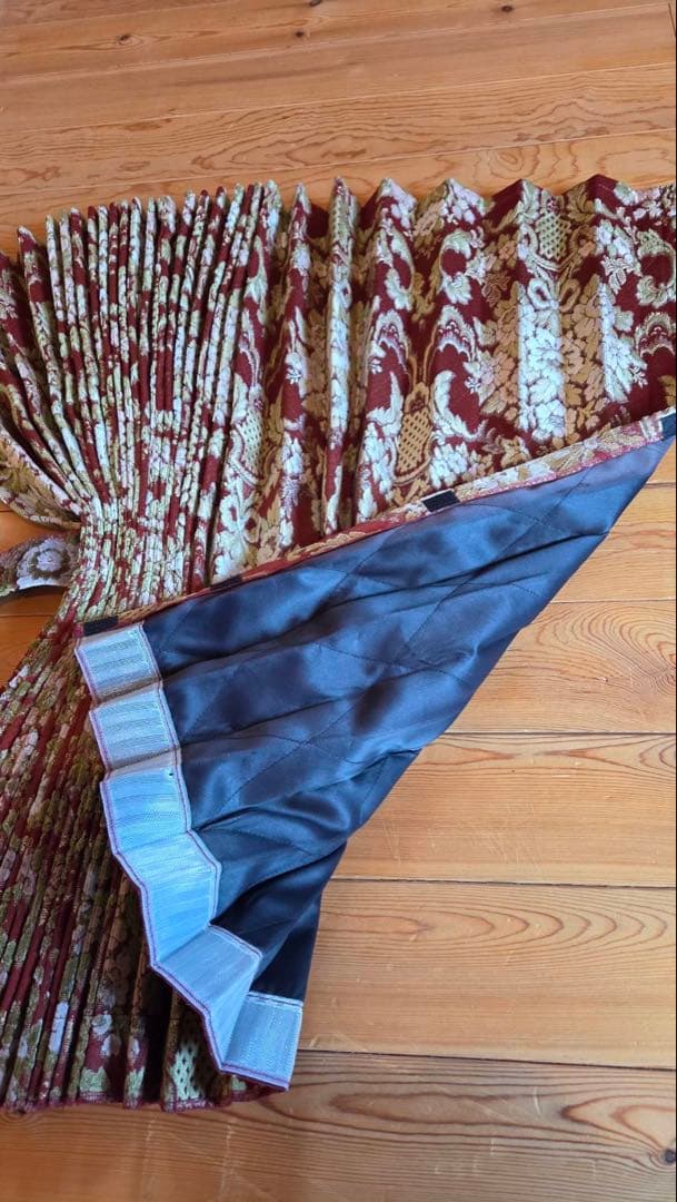 金華山　花籠　仮眠カーテン　裏地付き