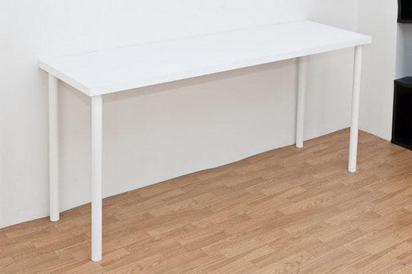 《新品・送料無料》フリーテーブル　150×45　BK/WH