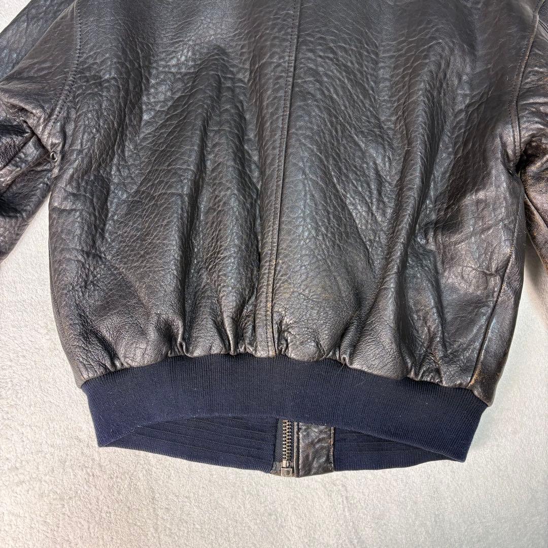 AVIREX A-2 A2 ヴィンテージ レザージャケット フライトジャケット