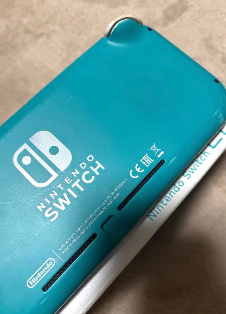 【傷あり】Nintendo Switch Right 本体ターコイズ　動作確認済