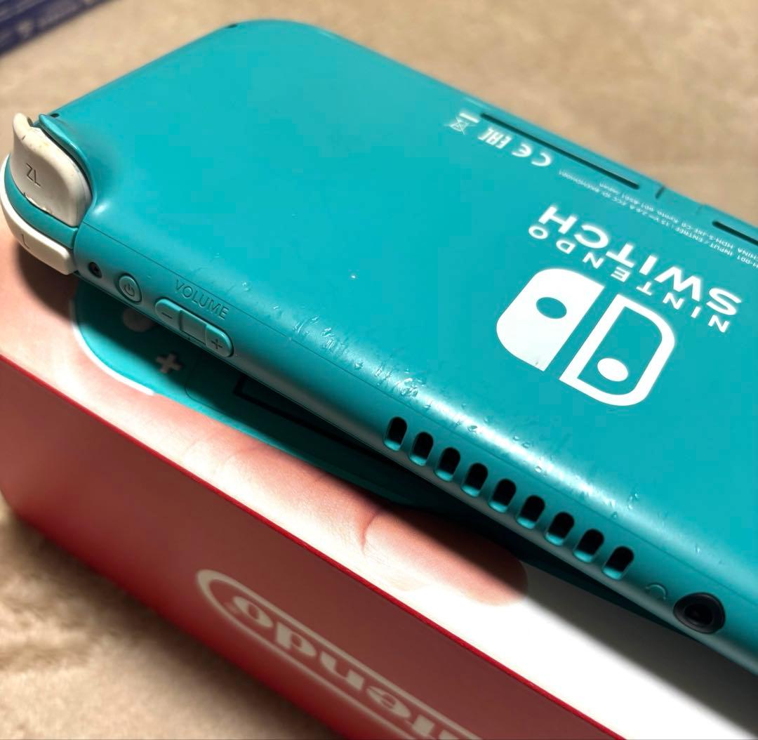 【傷あり】Nintendo Switch Right 本体ターコイズ　動作確認済