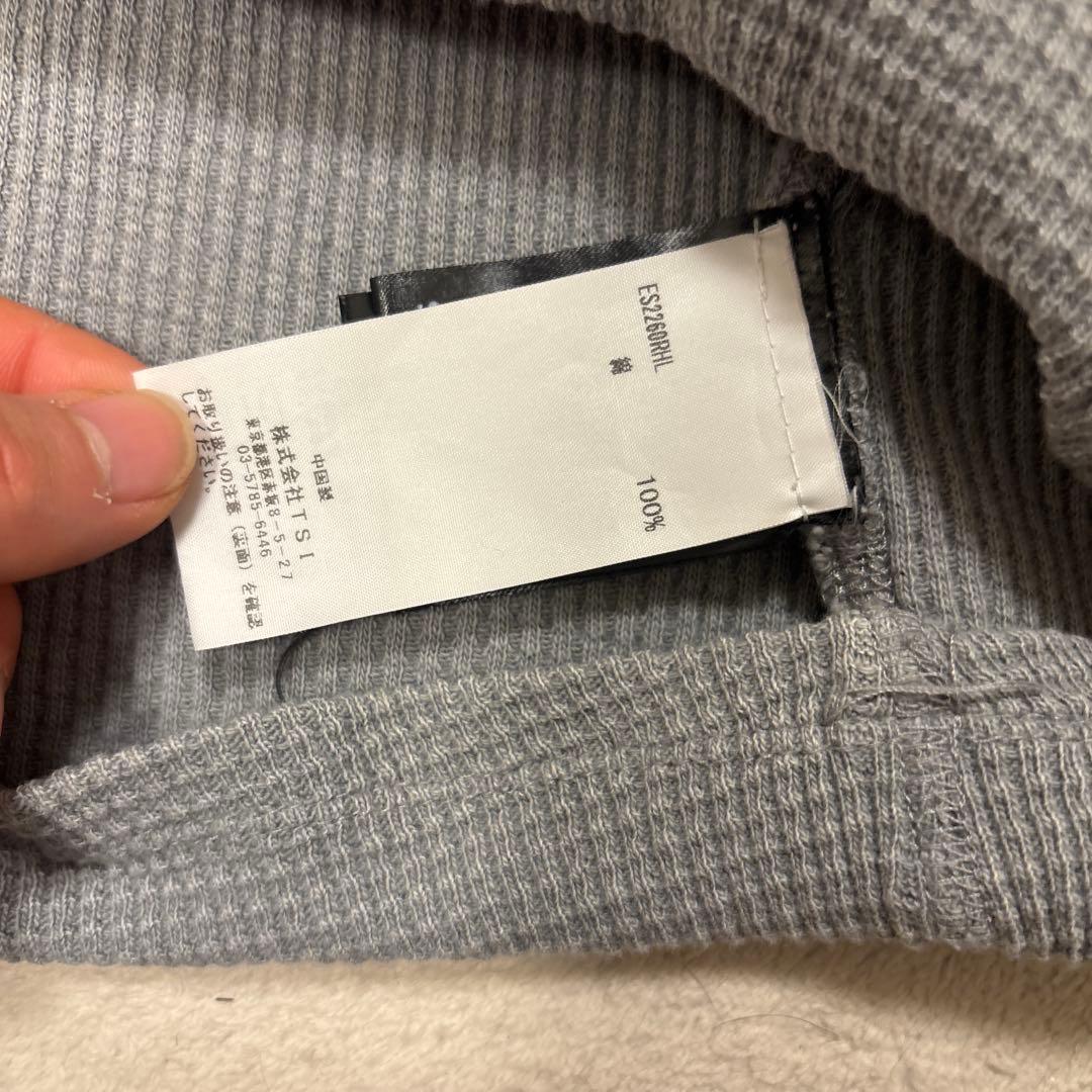 トップス entire studios thermal rice L gray