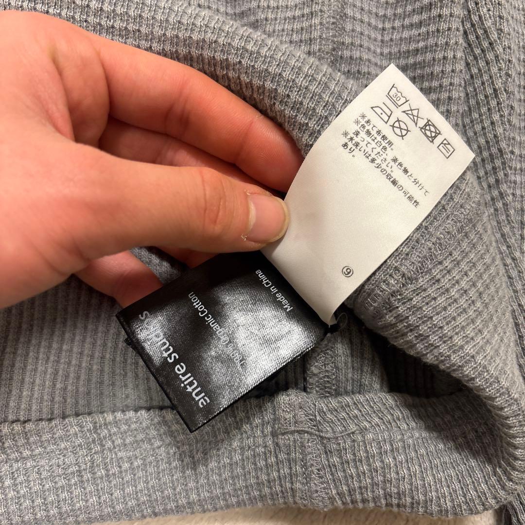 トップス entire studios thermal rice L gray