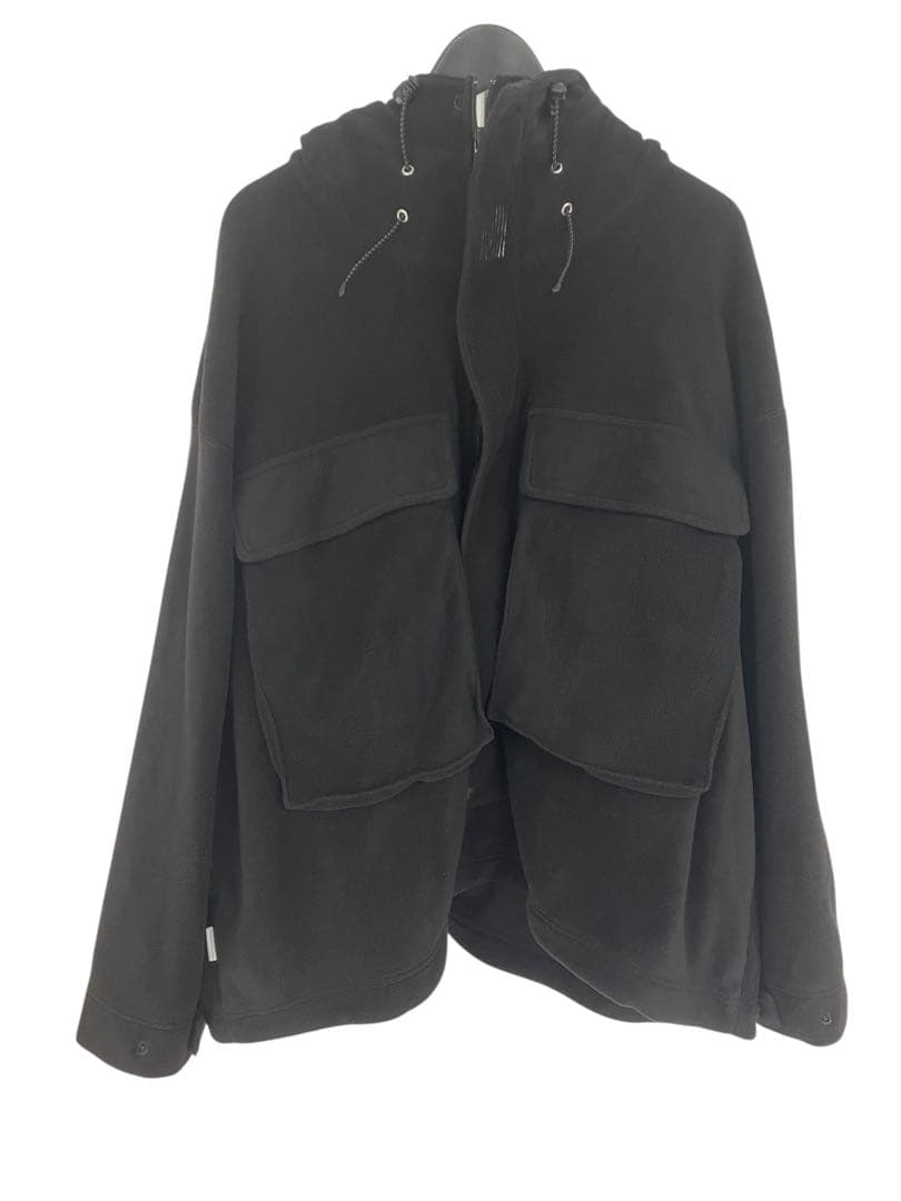 ブラック S.F.C FLEECE HOODIE JACKET