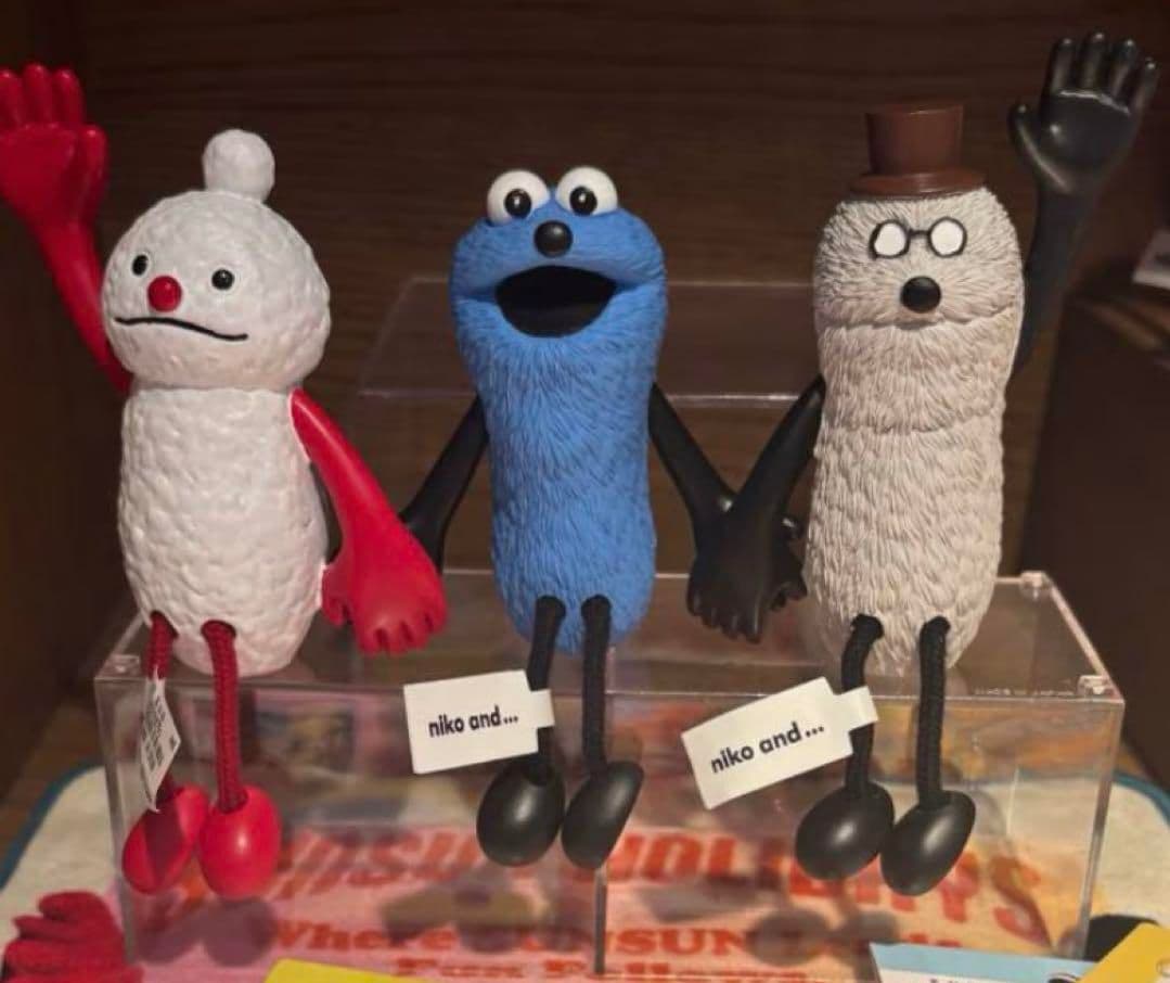 3体セット　ニコアンド パペットスンスンコラボ　オブジェ　現品のみ