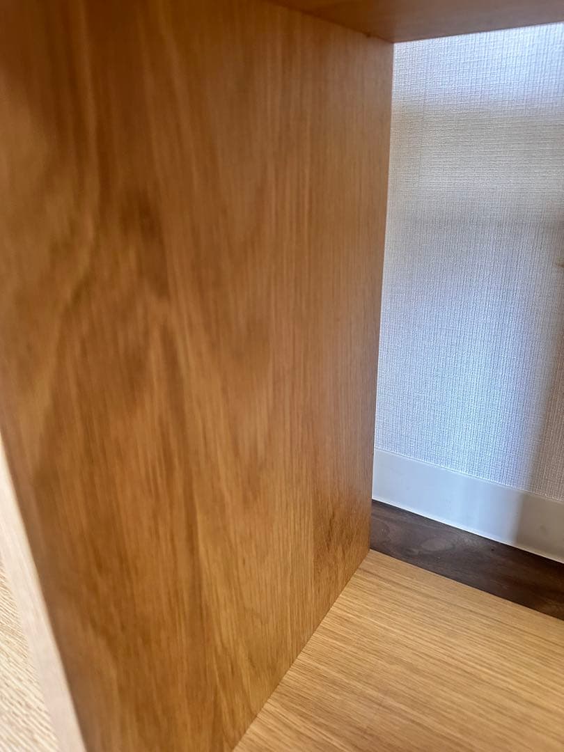 【送料込】無印良品 スタッキングシェルフ　オーク　3段×2列