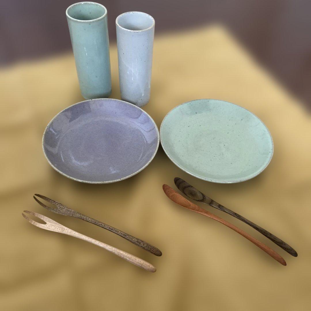 HIGASHIYA陶器2客セット