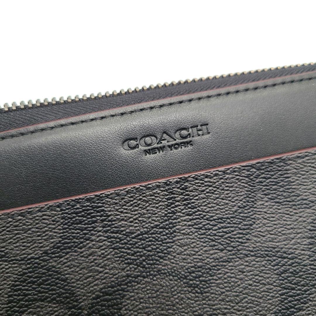 COACH 長財布 新品 ブラック お札入れ 小銭入れ 新作