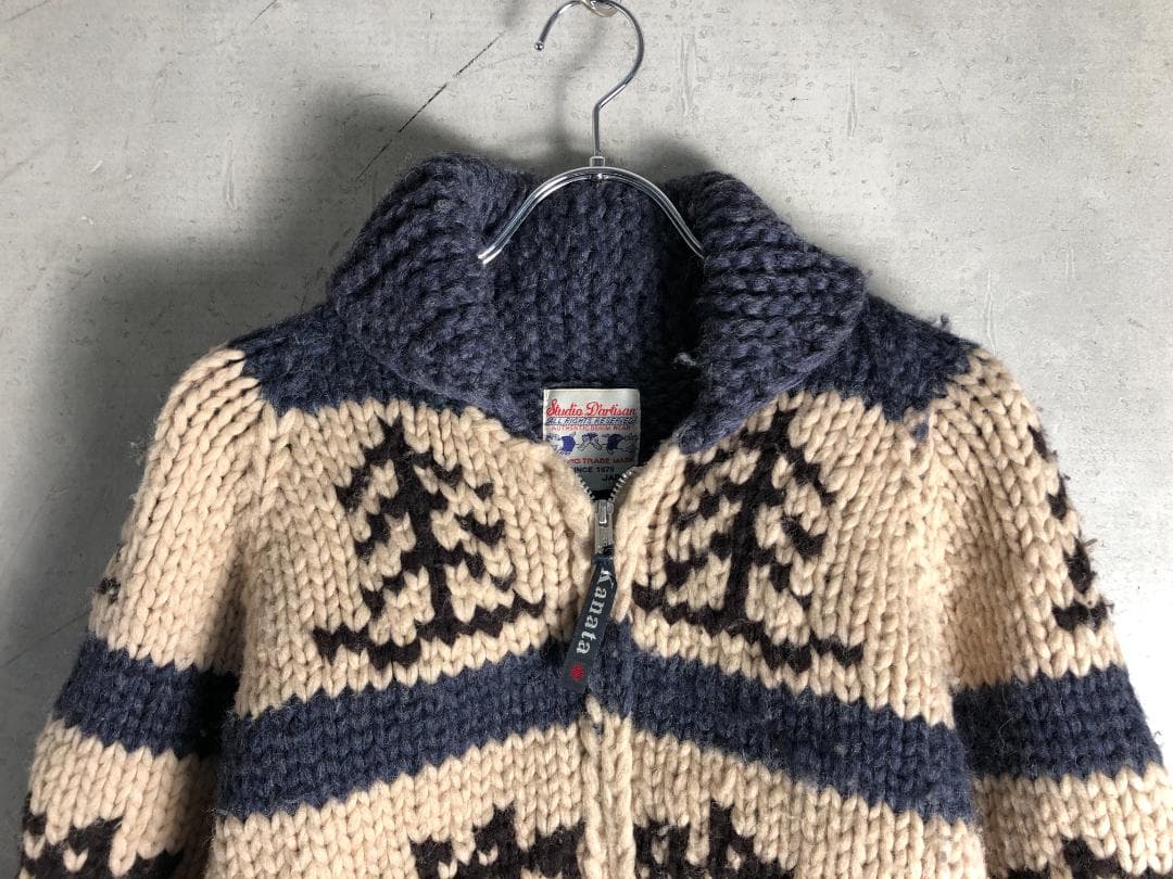 STUDIO D’ARTISAN Kanata カウチン ニット ジャケット