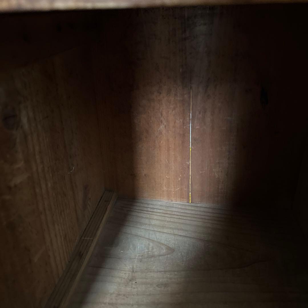 古家具　収納庫　下駄箱　古道具　アンティーク　昭和レトロ