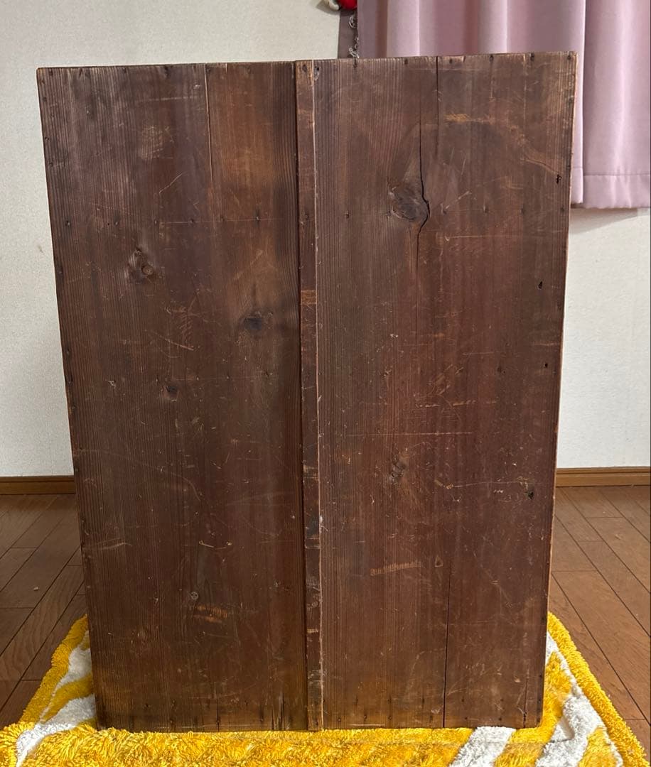 古家具　収納庫　下駄箱　古道具　アンティーク　昭和レトロ