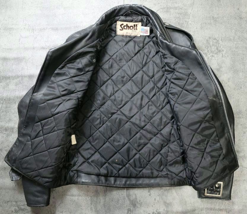 SCHOTT ショット レザージャケット ダブルライダース 518 USA製