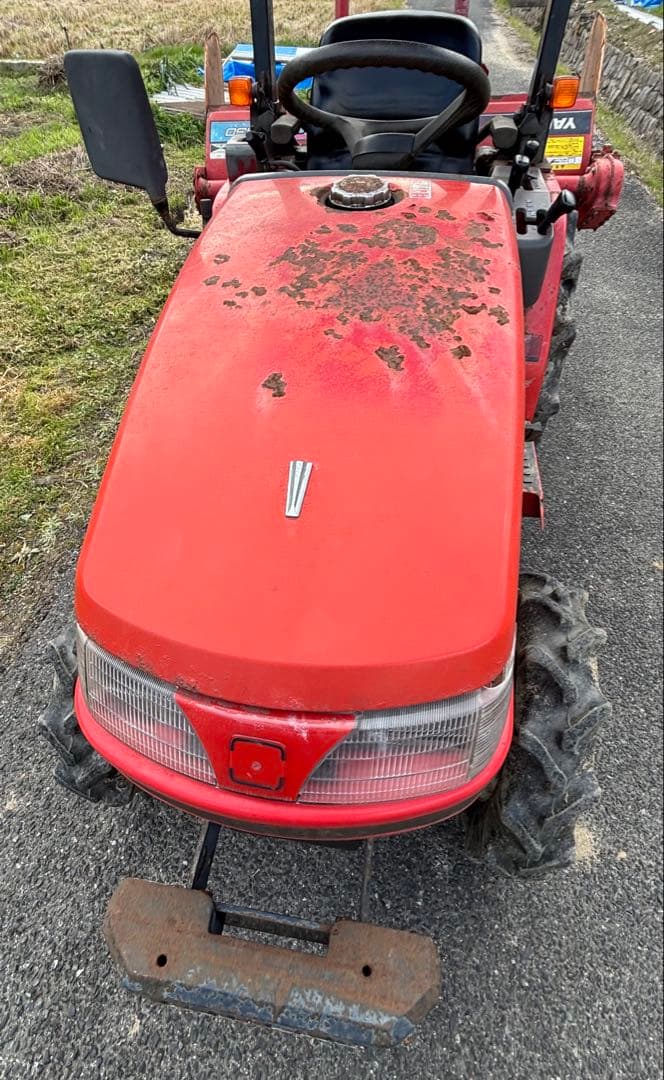 ヤンマートラクターKe-50　4WD 631時間15馬力　自動水平　キャノピー