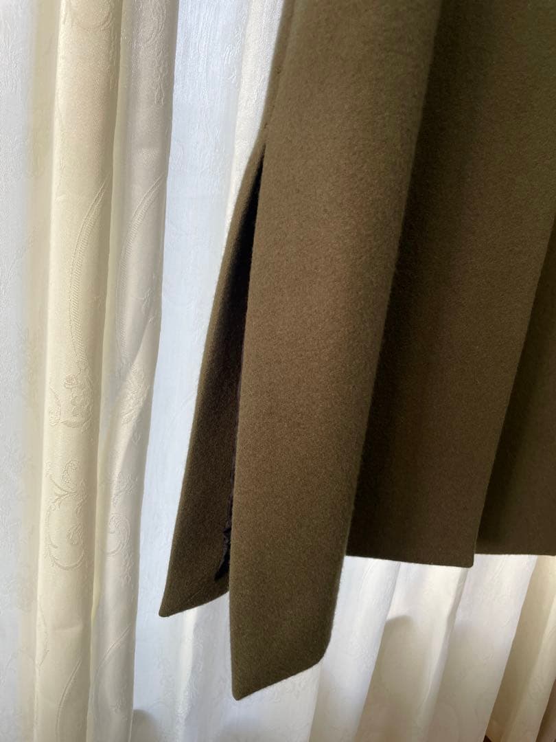 美品 juha ユハ　ベルテッドオーバーコート　トレンチコート