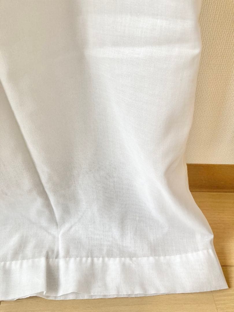 未使用美品★1970年代アメリカヴィンテージ★繊細刺繍のコットンロングワンピース