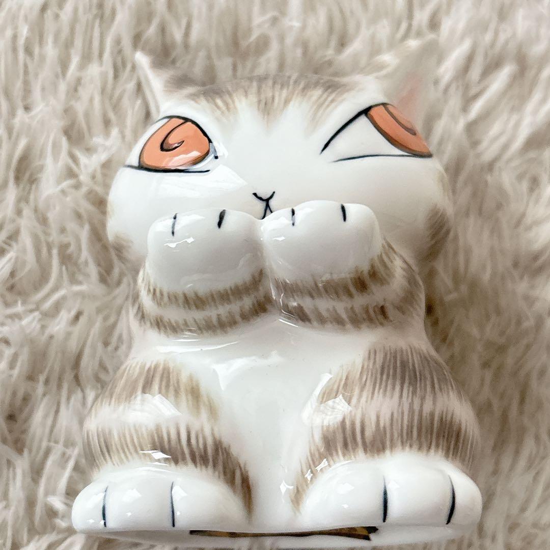 激レア】わちふぃーるど ボーンチャイナ ちょうだいポーズ ダヤン 貯金箱