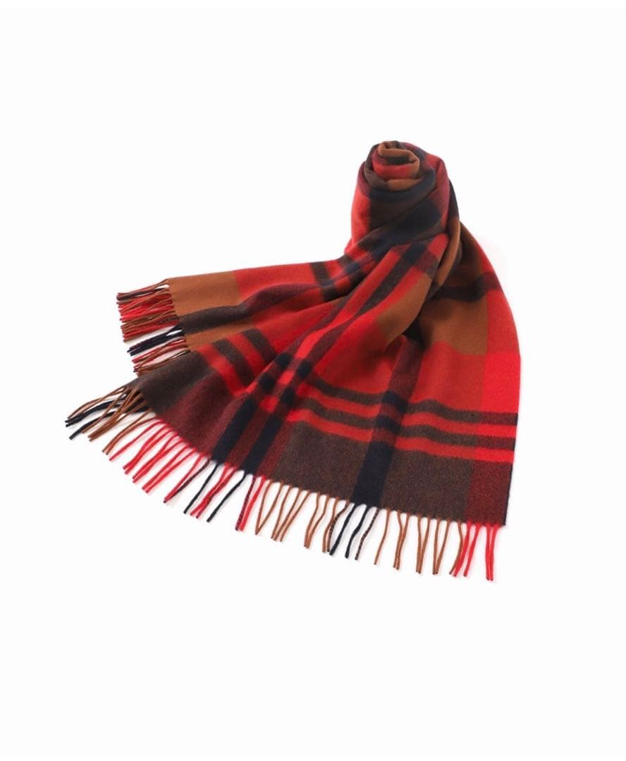 新品⭐︎ ジョシュアエリス ストール ヴェルメイユパーイエナ購入 レッド