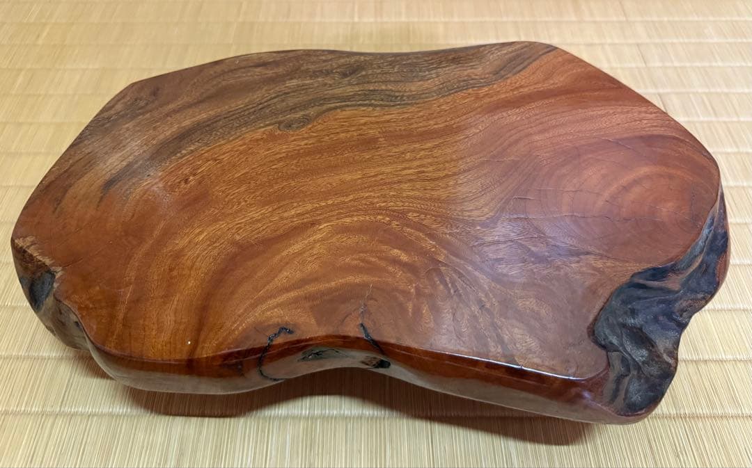 【最終値下】けやき一枚板② テーブル 座卓 台座 けやき 天然木 花台 欅