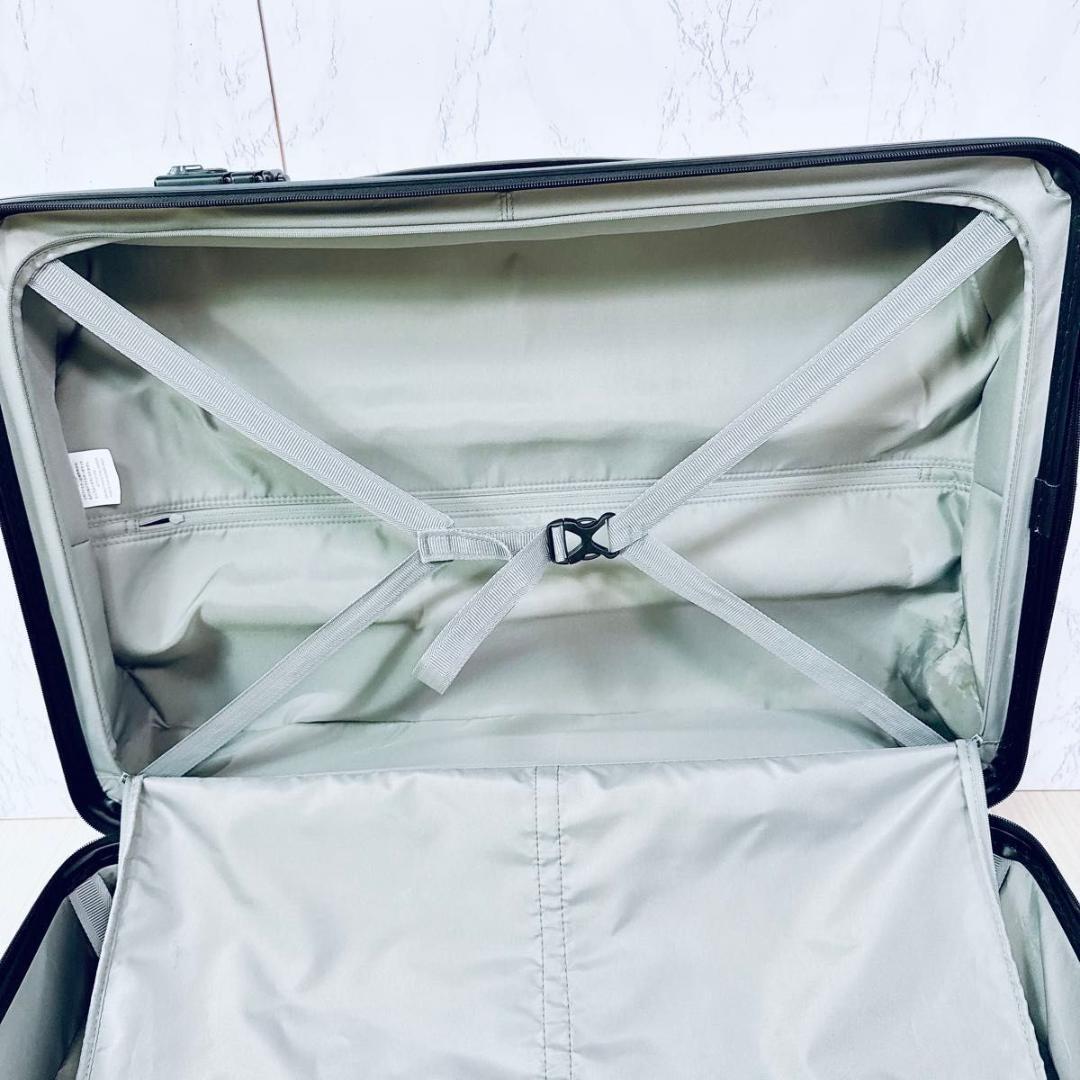 無印良品 スーツケース 赤 MUJI TSAロック 4輪 75L 廃盤 軽量