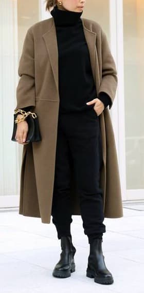 Deuxieme Classe victorian リバー コート　カーキ