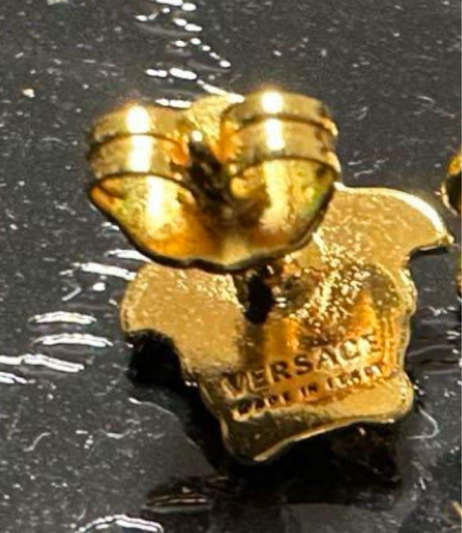 ベルサーチ ゴールド ピアス 片耳