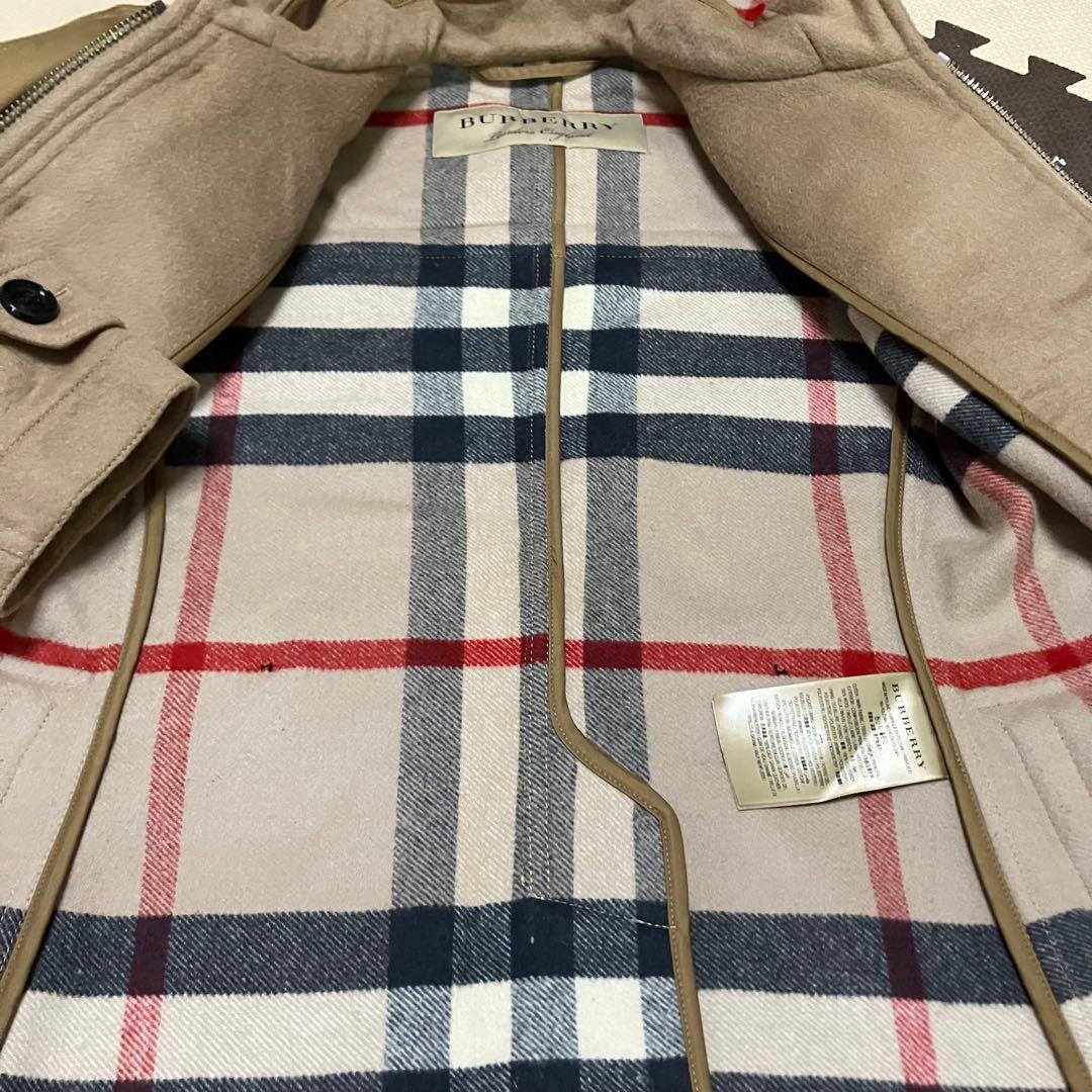 Burberry ダッフルコート 裏地ギガチェック M バーバリー　レディース